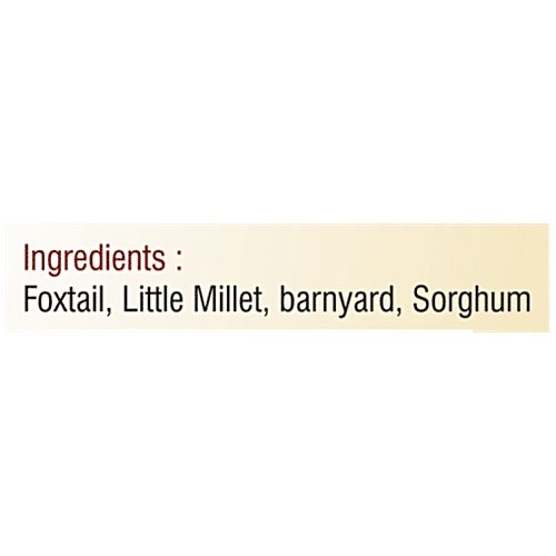 Sri Aharya Millets Upma Ravva, 500 g  Millets Upma Ravva, Rava, Rawa