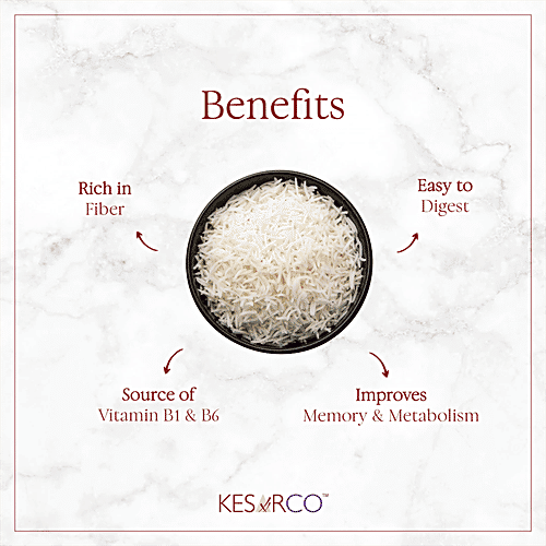 KesarCo Basmati Rice, 1 kg