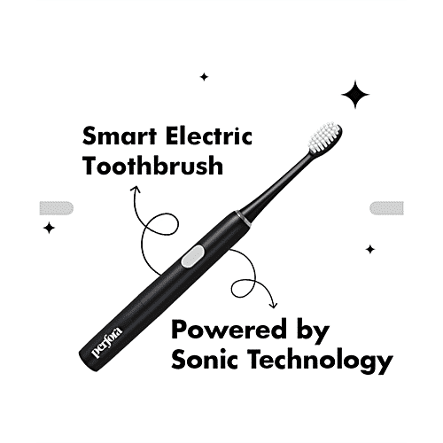 Perfora Electric Toothbrush - Dark Night, 1 pc 10x Effective Cleaning, Minimum Efforts, Maximum Results