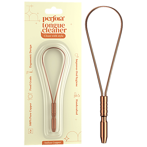 Buy Perfora Tongue Cleaner 100 Pure Copper Online at Best Price of
