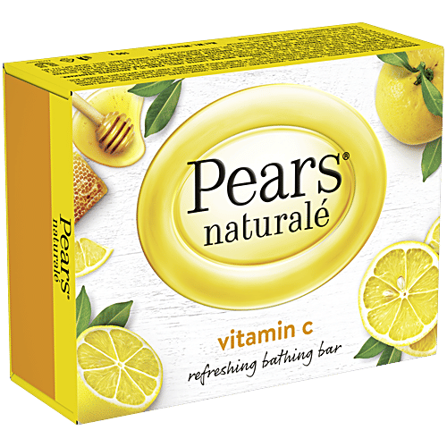 Pears Naturale Vitamin C Refreshing Bathing Bar, 100 g  