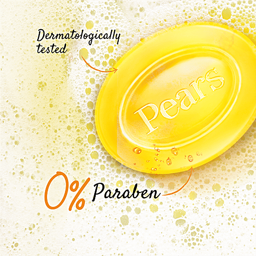 Pears Naturale Vitamin C Refreshing Bathing Bar, 125 g (Pack of 4) 