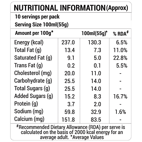 Milky Mist Creamy Butterscotch Ice Cream, 1 L Tub 