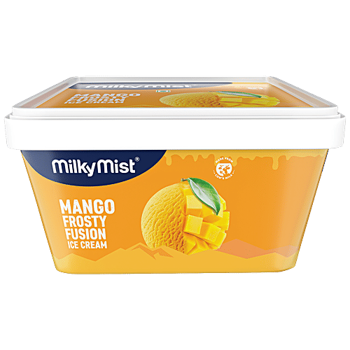 Milky Mist Mango Frosty Fusion Ice Cream, 1 L Tub 