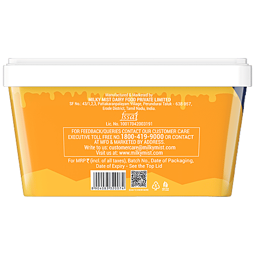 Milky Mist Mango Frosty Fusion Ice Cream, 1 L Tub 