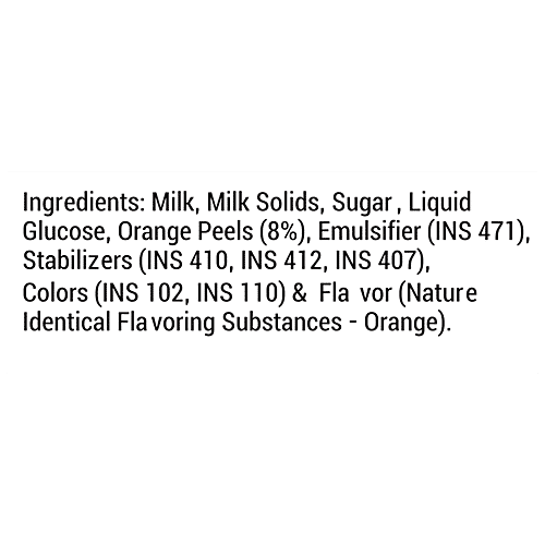 Milky Mist Spanish Tangy Orange Ice Cream, 750 ml  