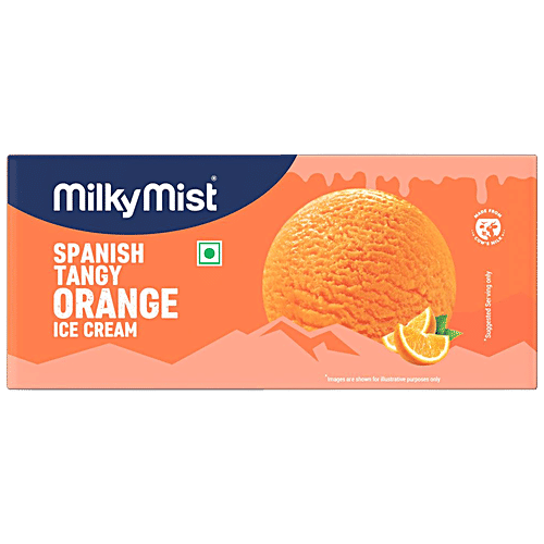 Milky Mist Spanish Tangy Orange Ice Cream, 750 ml  