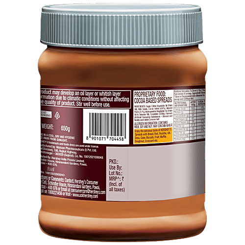 Buy Hersheys Spreads Cocoa With Almond Online at Best Price of Rs 540 bigbasket