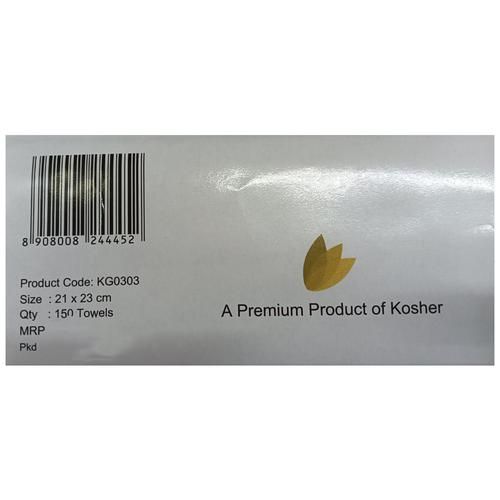 Kosher Goldmark Goldmark M Fold Napkins - 2 Ply, 1 pc (150 Pulls) 