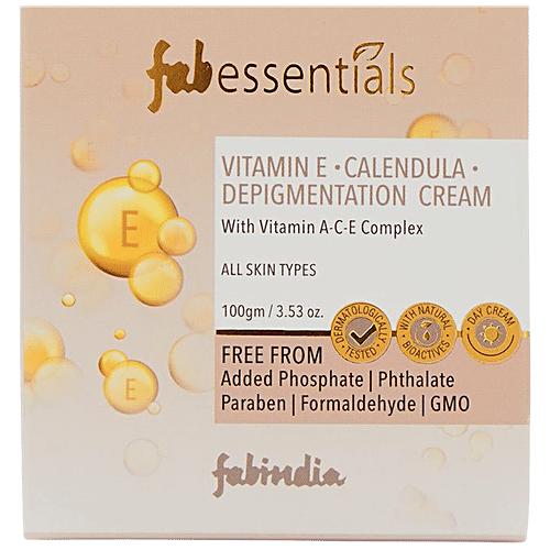 Buy Fabessentials Vitamin E Calendula Depigmentation Cream Online at