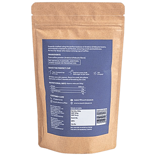 Country Bean Original Instant Coffee Blend, 100 g  Pure Coffee