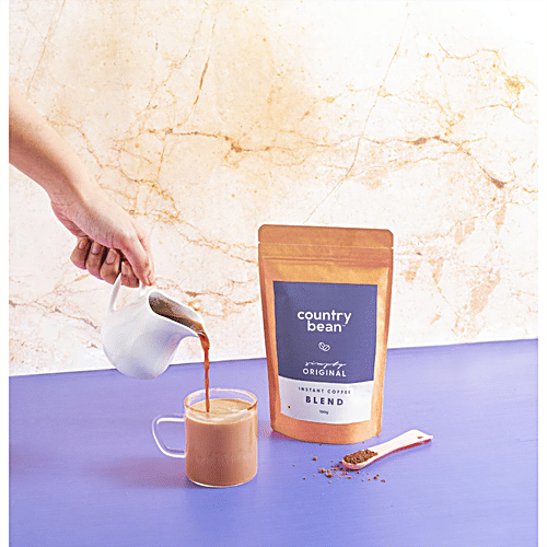 Country Bean Original Instant Coffee Blend, 100 g  Pure Coffee