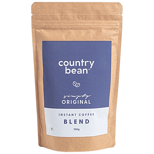 Country Bean Original Instant Coffee Blend, 100 g  Pure Coffee