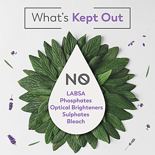 Brand Nourish's Pure Liquid Detergent Intense Clean - French Lavender, 1.8 L  