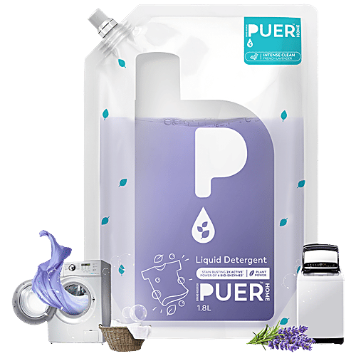 Brand Nourish's Pure Liquid Detergent Intense Clean - French Lavender, 1.8 L  