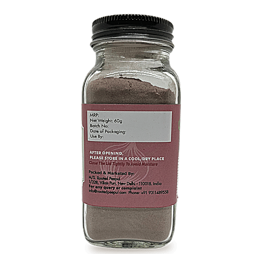 Rooted Peepul Red Onion Powder, 60 g  All Natural, Fresh & Pure