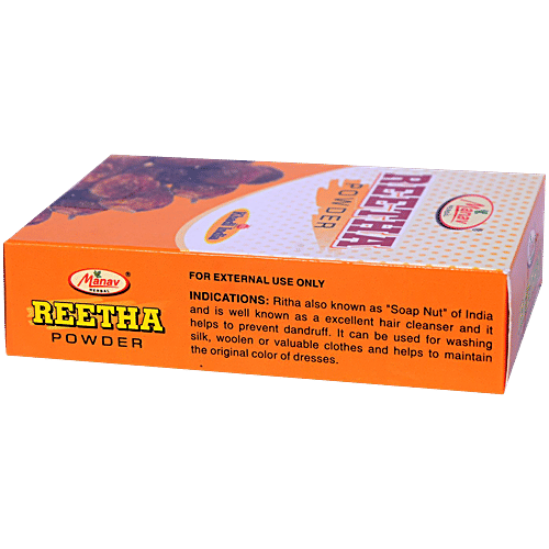 Manav Herbal Reetha Powder, 100 g  