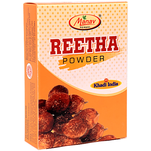 Manav Herbal Reetha Powder, 100 g  