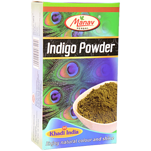 Manav Herbal Indigo Powder, 125 g  