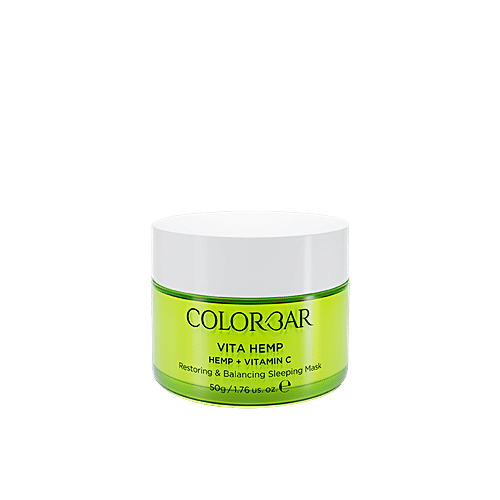 Buy ColorBar Vita Hemp Restoring & Balancing Sleeping Mask With Vitamin C Online at Best Price