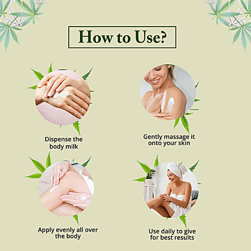 ColorBar Vita Hemp Restoring & Balancing Body Milk With SPF & Vitamin C, 300 ml  