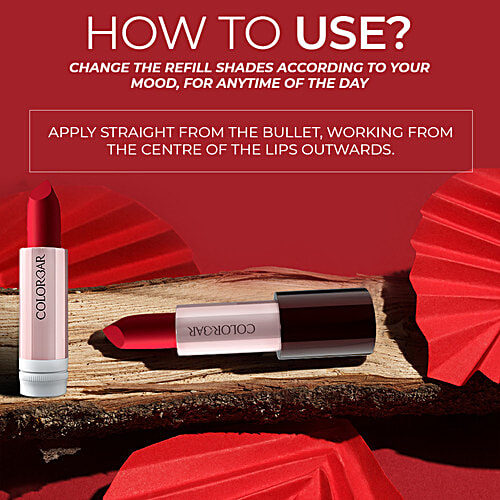 ColorBar Take Me As I Am Vegan Matte Lipstick, 4.2 g 003 Bare Dare 