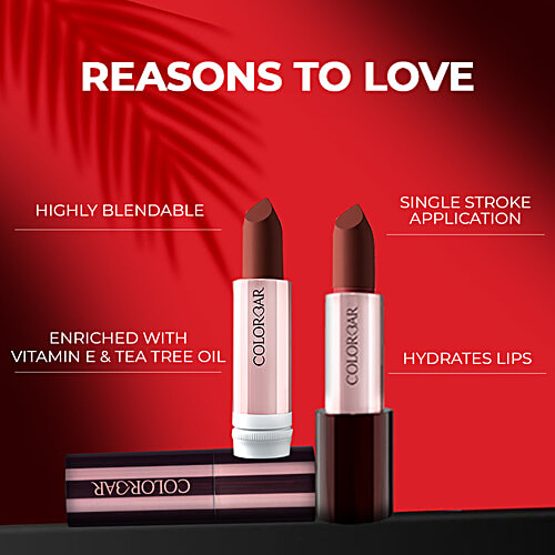 ColorBar Take Me As I Am Vegan Matte Lipstick, 4.2 g 003 Bare Dare 