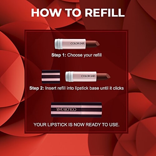 ColorBar Take Me As I Am Vegan Crème Refill Lipstick, 4.2 g 008 Sexy Nude Crème 