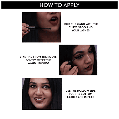 Sugar Cosmetics Uptown Curl Lengthening Mascara, 3 g 01 Black Beauty 