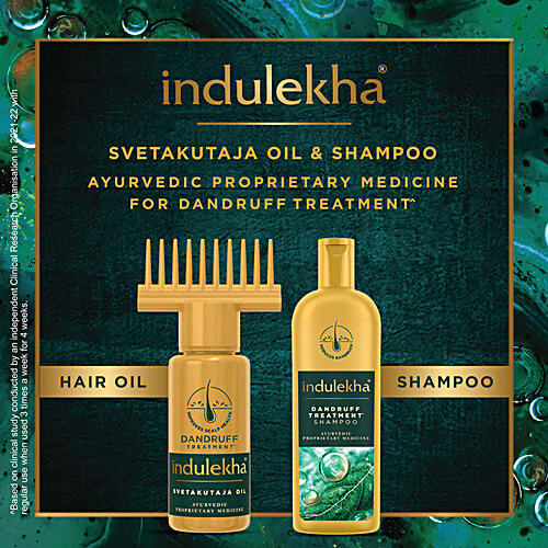 Indulekha Svetakutaja Oil - Ayurvedic Medicinal Oil For Dandruff Treatment, 50 ml  