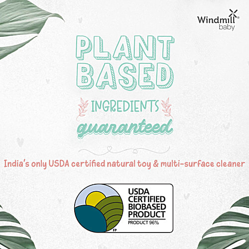 Windmill Baby Natural Toy & Multi Surface Cleaner, 450 ml  