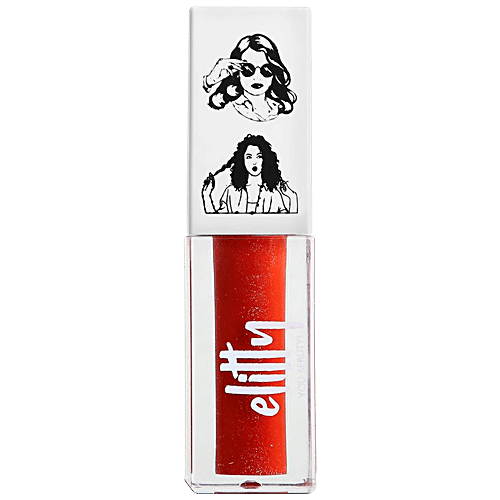 Elitty Jelly Lips Lip Gloss With Witch Hazel, Jojoba & Avocado Oil, 4 ml Pretty Extra 