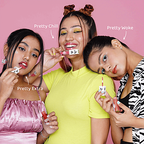 Elitty Jelly Lips Lip Gloss With Witch Hazel, Jojoba & Avocado Oil, 4 ml Pretty Extra 