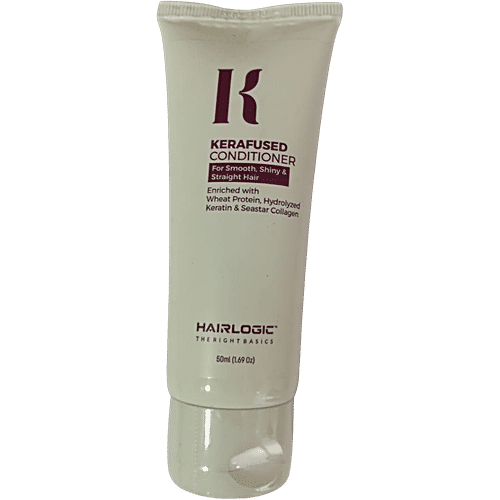 Buy HAIR LOGIC Kerafused Conditioner For Smooth, Shiny & Straight