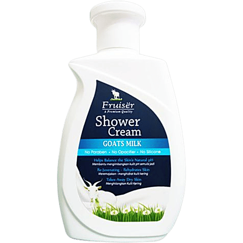 Buy FRUISER Shower Cream Goats Milk Online at Best Price of Rs 299