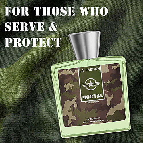 La'French Mortal Pour Homme Eau De Parfum For Men, 100 ml  EDP, Eau De Parfum