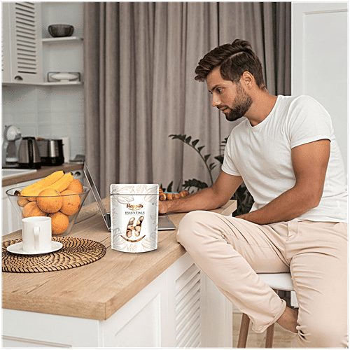 Happilo Essentials California Pistachio, 200 g (Pack of 5) Cholesterol Free, Gluten Free, Non-GMO, Pure & Natural