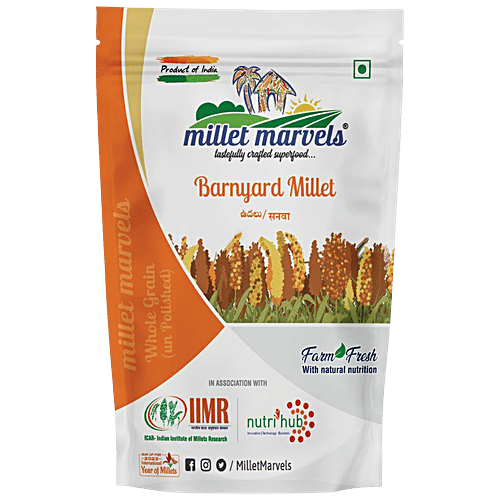 Millet Marvels 6 Pack Whole Grain,Unpolished,Vacuum Packed Multi Millet Kit, 3 kg  