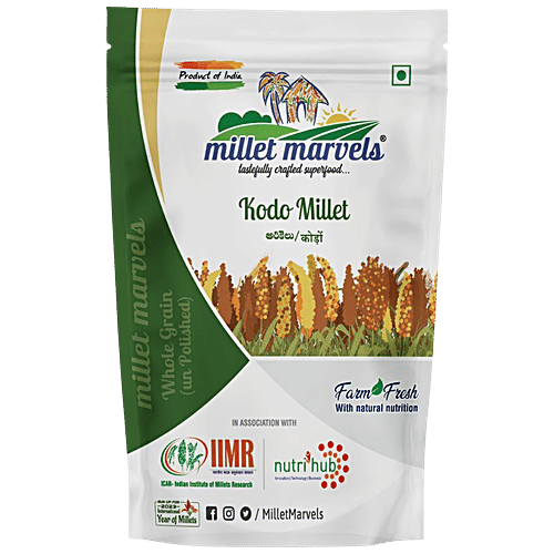 Millet Marvels 6 Pack Whole Grain,Unpolished,Vacuum Packed Multi Millet Kit, 3 kg  