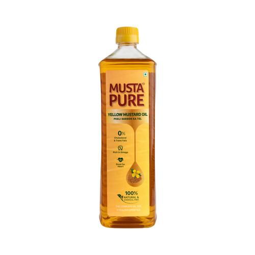Buy Musta Pure Yellow Mustard Oil - Peeli Sarson Ka Tel Online at Best ...