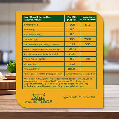 Musta Pure Cold Pressed Yellow  Mustard Oil Pet Bottle, 500 ml  Yellow Mustard Oil, Peeli Sarson Ka Tel