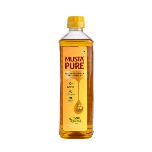 Buy Musta Pure Yellow Mustard Oil - Peeli Sarson Ka Tel Online at Best ...