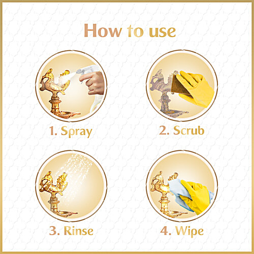 Vim Shudhham Metal Shine Gel With Lemon & Tamarind Extract, 450 ml  