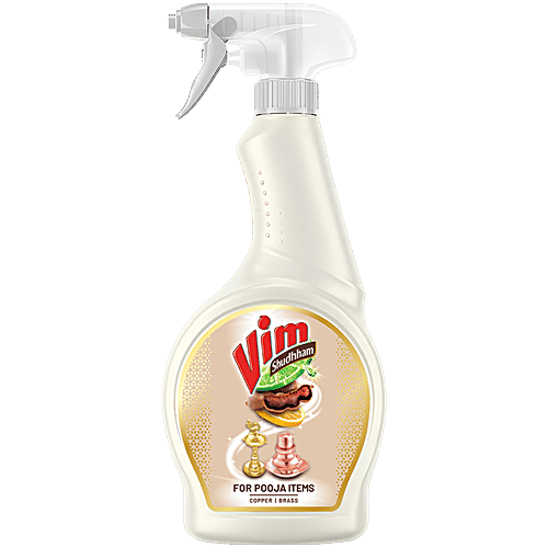 Vim Shudhham Metal Shine Gel With Lemon & Tamarind Extract, 450 ml  