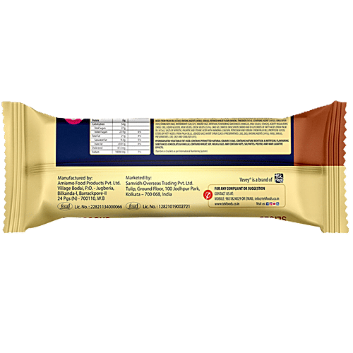 VEVEY Chocolate Sliced Pocket Cake, 32 g