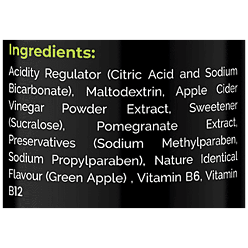 Auric Apple Cider Vinegar Effervescent Tablets With Vitamins For Weight Management & Gut Health, 20 pcs Support Digestion, Manage Blood Sugar Level