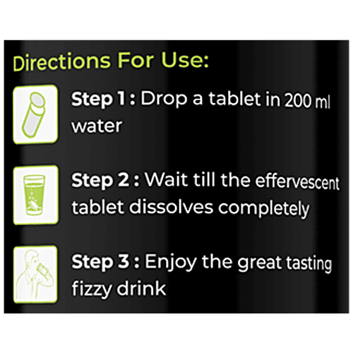 Auric Apple Cider Vinegar Effervescent Tablets With Vitamins For Weight Management & Gut Health, 20 pcs Support Digestion, Manage Blood Sugar Level