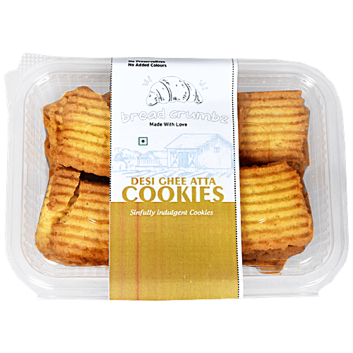 Buy bread crumbz Desi Ghee Atta Cookies Online at Best Price of Rs 170