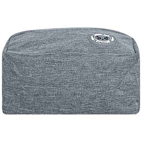 DP Insulated Lunch Bags - Multiuse For School, Office, Picnic, Thermal Tote Bag, Charcoal Grey, 1 pc  