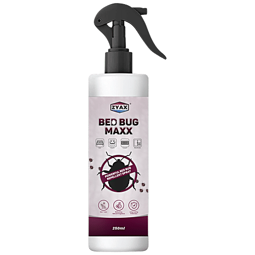 Zyax Bed Bug Maxx Bed Bug Repellent Spray, 250 ml  